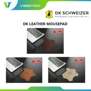 DK LEATHER DESKPAD FREE MOUSEPAD