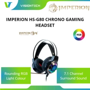 Imperion HS-G80 CHRONO 7.1 Surround-Sound Wired Gaming Headset