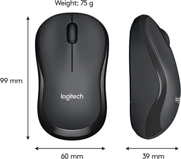 Logitech M221 Silent Wireless USB Mouse - Image 3