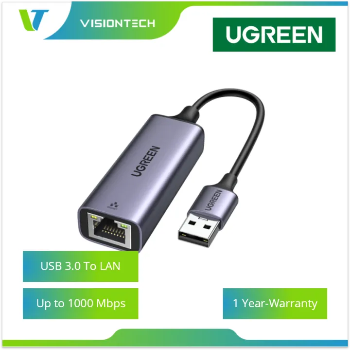 UGREEN UG-20256 CR111 USB3.0 A To Gigabit Ethernet LAN Adapter