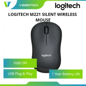 Logitech M221 Silent Wireless USB Mouse