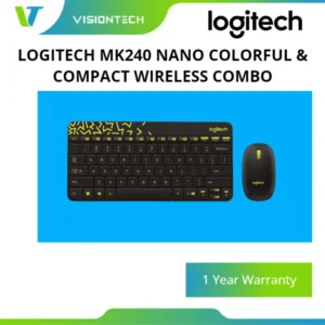 LOGITECH MK240 WIRELESS KEYBOARD & MOUSE COMBO
